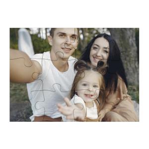 12 piece magnetic puzzles (10 x 15 cm) customizable by sublimation 2