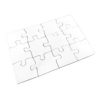 Puzzle magnético para sublimar con base magnética y acabado brillante