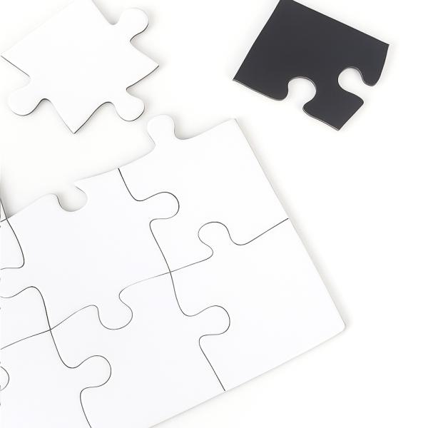 Puzzle magnetico 10x15 cm con vernice lucida per colori vividi