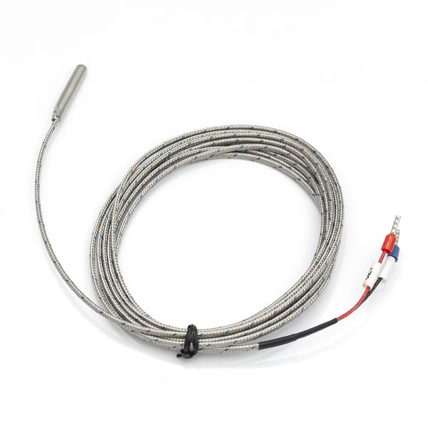 Sensor with protected thermal cable for precise measurement in DTF oven