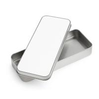 Shock-resistant aluminum metal box to sublimate 20 x 7.9 cm design