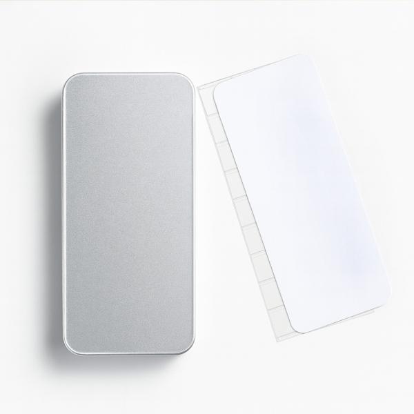 Customizable aluminum pencil case via high-quality metal plate