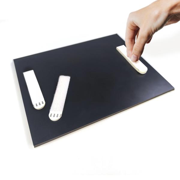 Quadro in legno per sublimazione con finitura professionale e contrasto nero