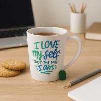 Tazas de cerámica cónicas 12oz para sublimación