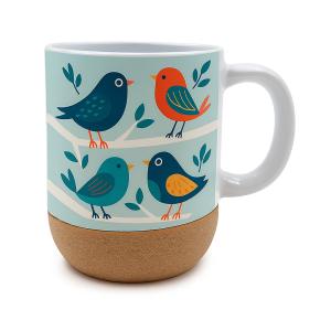 Taza de cerámica con base de corcho para sublimación 2