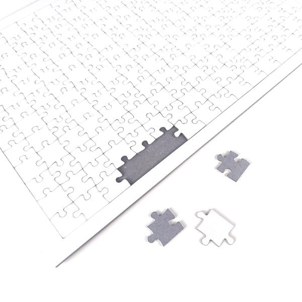 Puzzle sublimabile alta qualità con cornice, finitura lucida e 192 pezzi