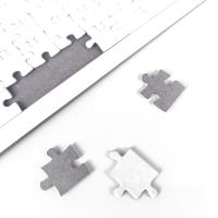 Gioco di incastro con cornice (40x28,5 cm) pronto per sublimazione professionale