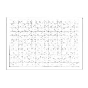 192 piece high quality Puzzle with Frame (40x28.5 cm) for sublimation