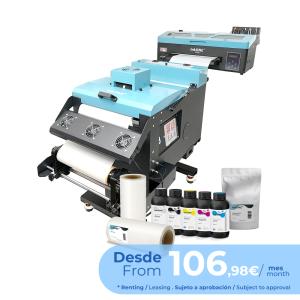 Kit Stampante DTF InkOne DM3H - 35 cm (dotazione completa con forno e applicatore)