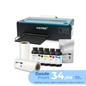 Pack Imprimante InkOne DS1 DTF - 20 cm (film + encres)