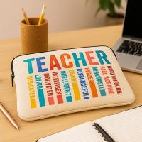 Linen like laptop bag for sublimation