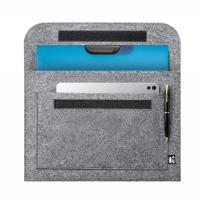 Recycled felt laptop bag and document holder