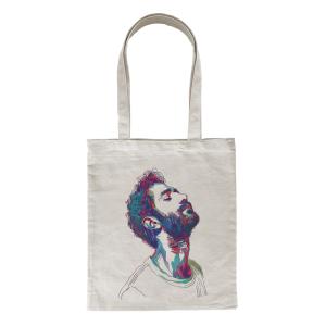 Sublimatable rustic linen-style tote bag 2