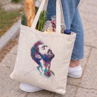 Borsa tote in poliestere 180g sublimabile su due lati