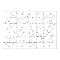 48 pieces wood puzzles (28.5x20 cm) for sublimation