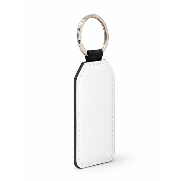 Leatherette key chains (various shapes) for sublimation