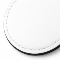 Leatherette key chains (various shapes) for sublimation