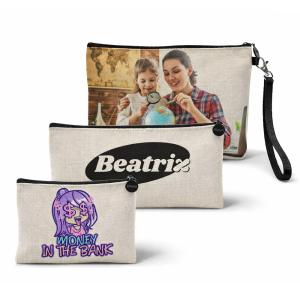 Linen like wristlet 2