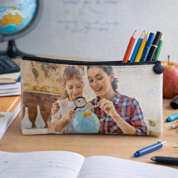 Sublimation Linen like wristlet