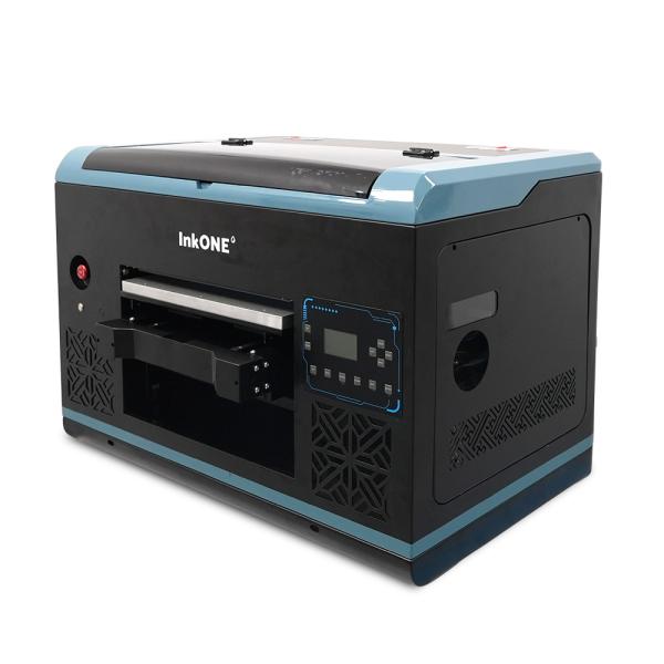 Stampante flatbed UV 30x40 cm InkOne VM5 per texture e volume 3D