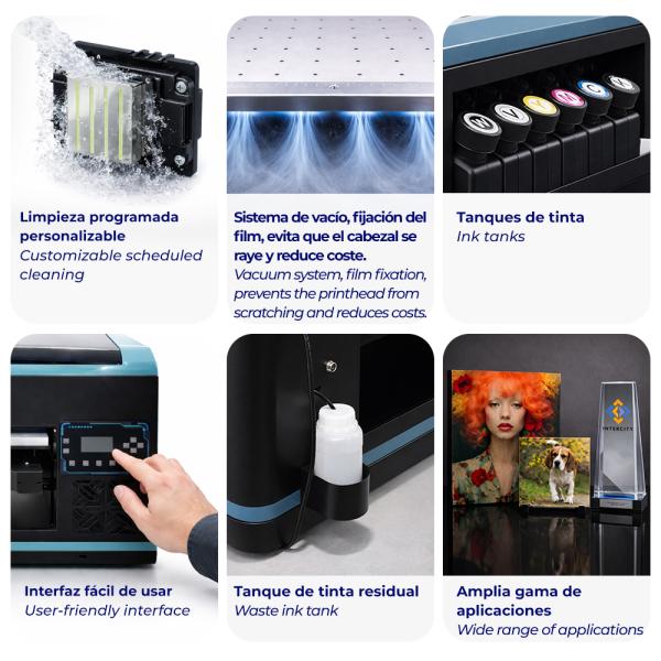 Stampante UV con vernice per effetti a rilievo e finiture premium InkOne VM5