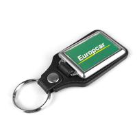 Llaveros símil piel rectangulares MD-40