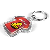 Porte-clés en acrylique en forme de t-shirt CR-X (x100)