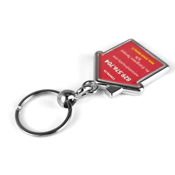 Portachiavi in metallo casa MY