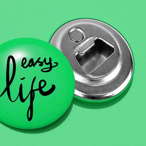 Badges ronds vierges Ø59 mm – à personnaliser  - paquet de 100