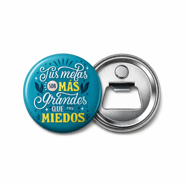 Badges ronds vierges Ø59 mm – à personnaliser  - paquet de 100