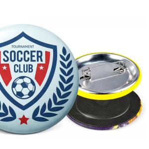 Badges vierges ronds 50 mm CH-Ø50 à personnaliser