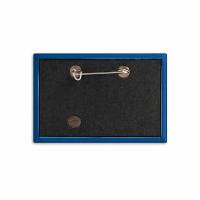 Chapas horizontales rectangulares de 78 x 53 mm para crear chapas promocionales o identificadores