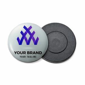 Magneti rotondi neutri 59 mm (x100) per personalizzazione