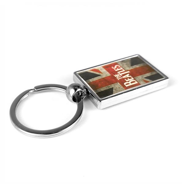 Rectangular metal keychains SM-40D