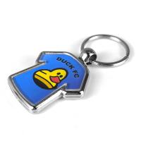 T-shirt shaped metal keychains MX-D (x100)