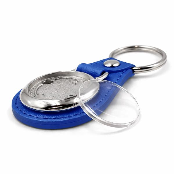 Imitation leather circular keychains MD-25D