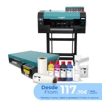 Pack Impresora DTF InkOne DM4 - 35 cm (full equipment con horno)