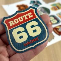 Patch 3D testurizzati realizzati con stampa UV-DTF