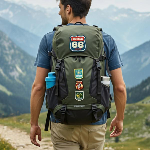 Patch 3D testurizzati realizzati con stampa UV-DTF