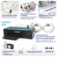 Kit Stampante DTF InkOne DS1 - 20 cm (dotazione completa con forno)