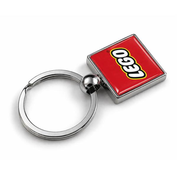 Porte-clés carré en métal SM-10D