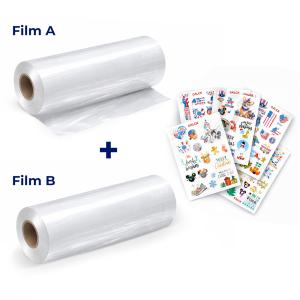 Film A transparent pour UV-DTF (type II) 2