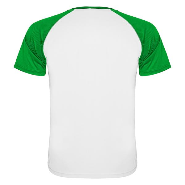 Roly 6650 verde/bianco in poliestere leggero per sport ed eventi