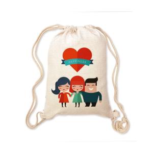 Mochila saco tipo lino 2