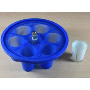 Molde de silicona para la sublimación de 6 chupit