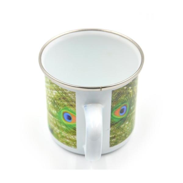 Taza esmaltada vintage