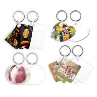 Porte-clés de feuilles à 2 côtés