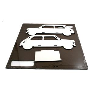 Puzzle 3D Coche lapicero 2