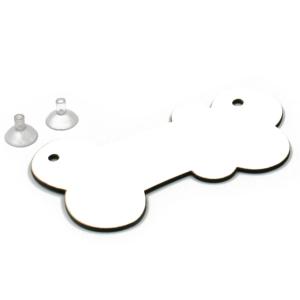 Bone sign with suction cup 2
