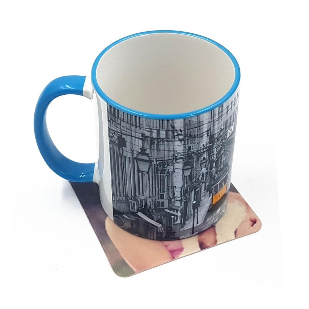 Square cardboard coasters for sublimation